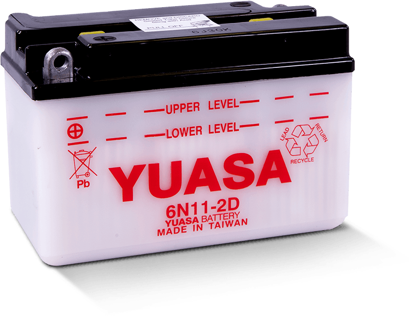 Yuasa 6N11-2D Conventional 6 Volt Battery YUAM26112