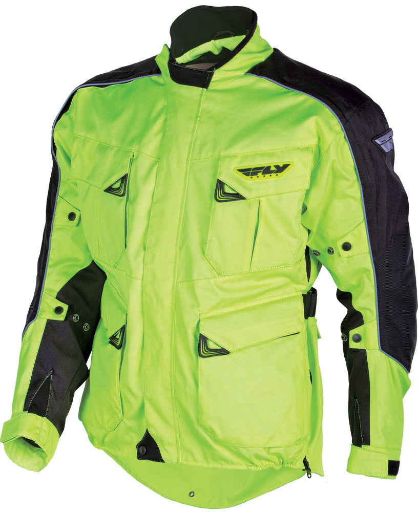 FLY RACING Terra Trek 3 Jacket Flo. Yellow/Black S #5791 477-2065~2