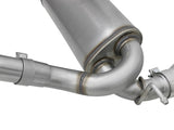 aFe Rebel Series 2.5in 409 SS Cat-Back Exhaust w/ Polished Tips 07+ Jeep Wrangler (JK) V6 3.6L/3.8L 49-48062-P