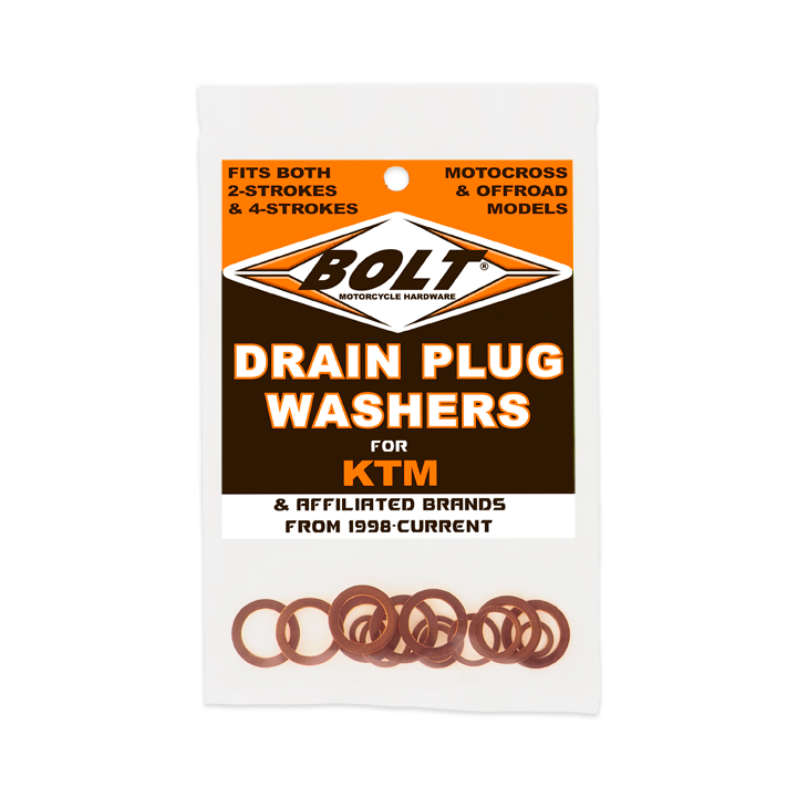 BOLT Drain Plug Washers 2/4 Stroke Models Ktm DPW.KTM