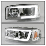 Spyder GMC Sierra 1500/2500/3500 99-06 V2 Projector Headlights - DRL - Chrome PRO-YD-CDE00V2-LB-C 5084620