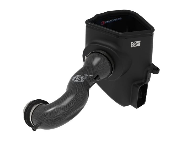 aFe 19-20 GM Trucks 5.3L/6.2L Track Series Carbon Fiber Cold Air Intake System With Pro 5R Filters 57-10015R