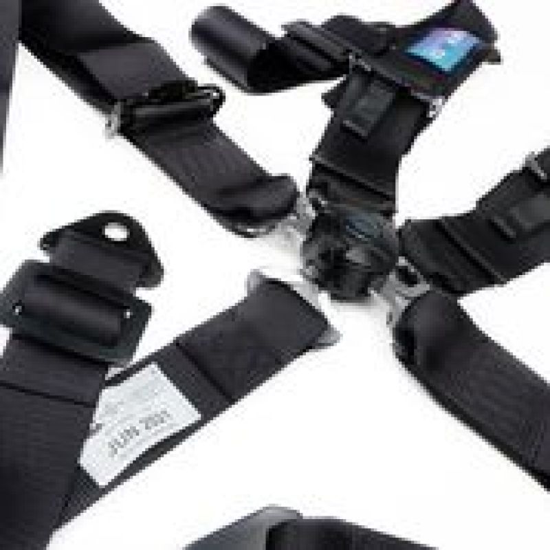 NRG 5PT 3in. Seat Belt Harness / Cam Lock - Black SBH-B6PCBK