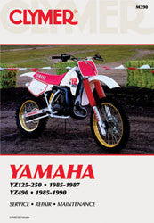 CLYMER Repair Manual Yam Yz125-490 CM390