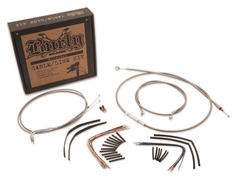 Burly Brand Control Kit 14in - Stainless Steel
