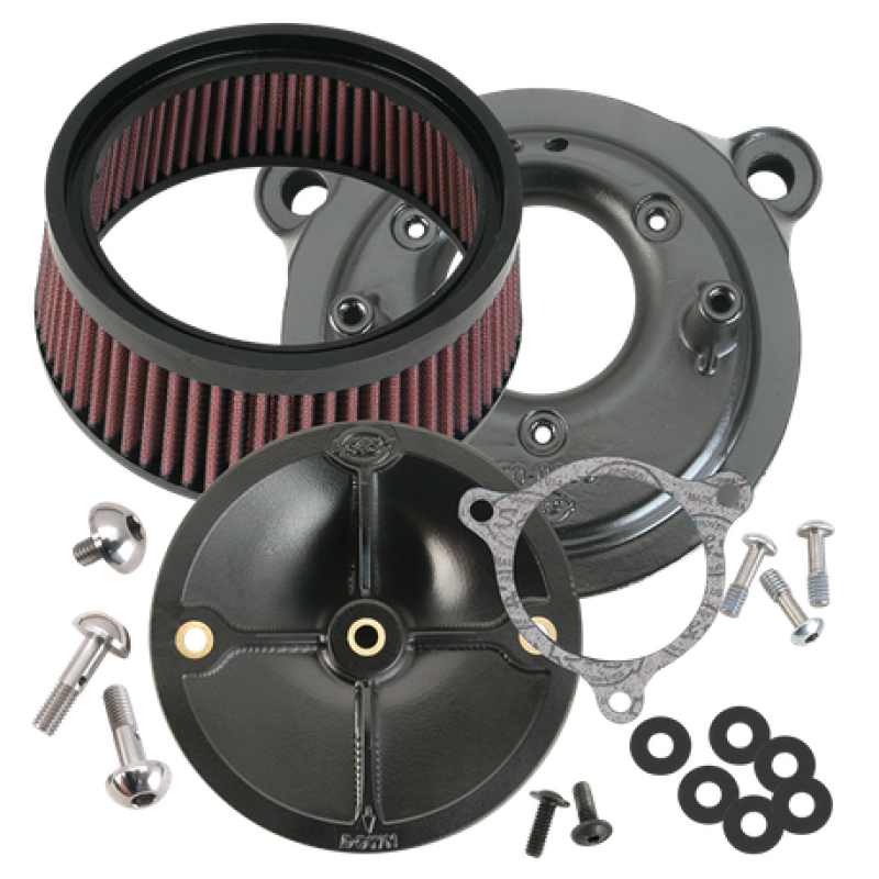 S&S Cycle 08-16 Tri-Glide & CVO Models Stealth Air Cleaner Kit w/o Cover
