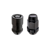 McGard 5 Lug Hex Install Kit w/Locks (Cone Seat Nut / Bulge) M12X1.5 / 3/4 Hex / 1.45in. L - Black 84538