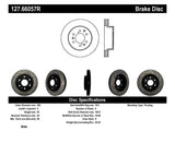 StopTech 05-10 GMC Sierra 1500 (w Rear Drum) / 07-09 GMC Yukon Front Right Slotted & Drilled Rotor 127.66057R