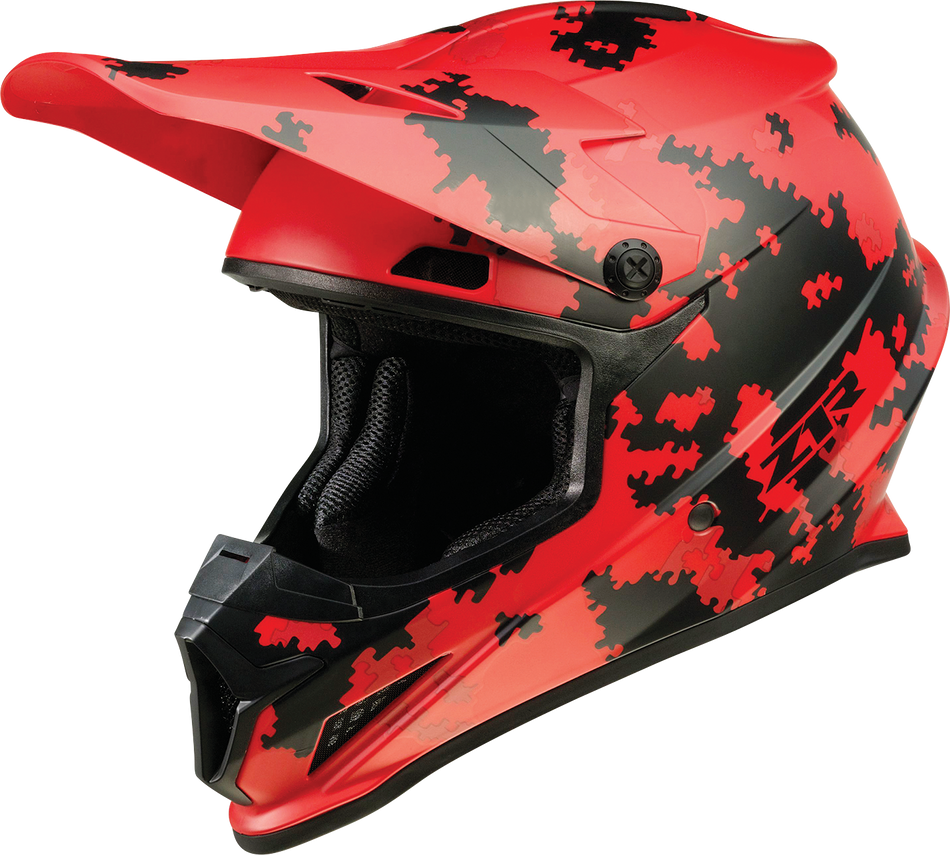 Z1R Rise Helmet - Digi Camo - Red - 2XL 0110-7285