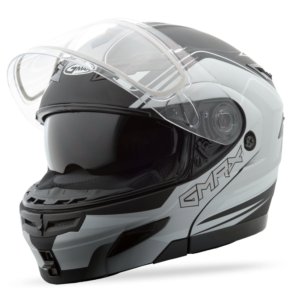GMAX Gm-54s Modular Helmet Terrain Matte Black/White L G2546606