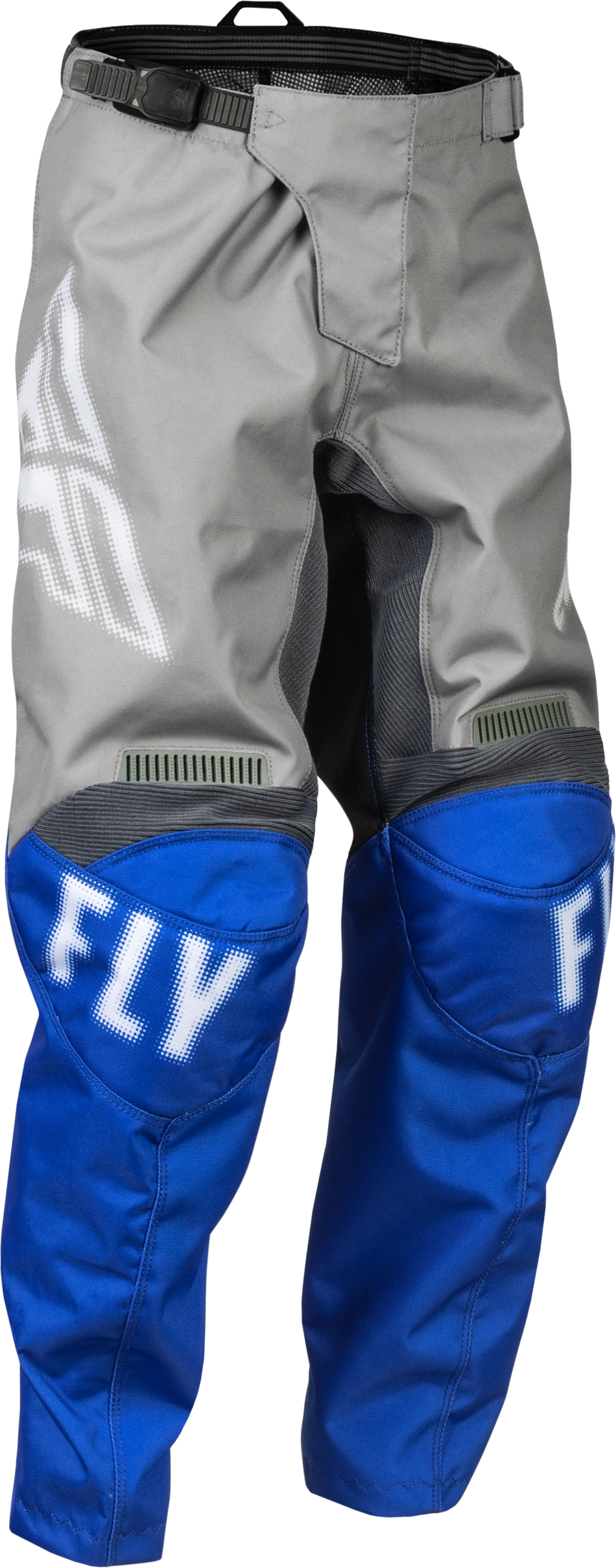 FLY RACING Youth F-16 Pants Grey/Blue Sz 18 376-23318