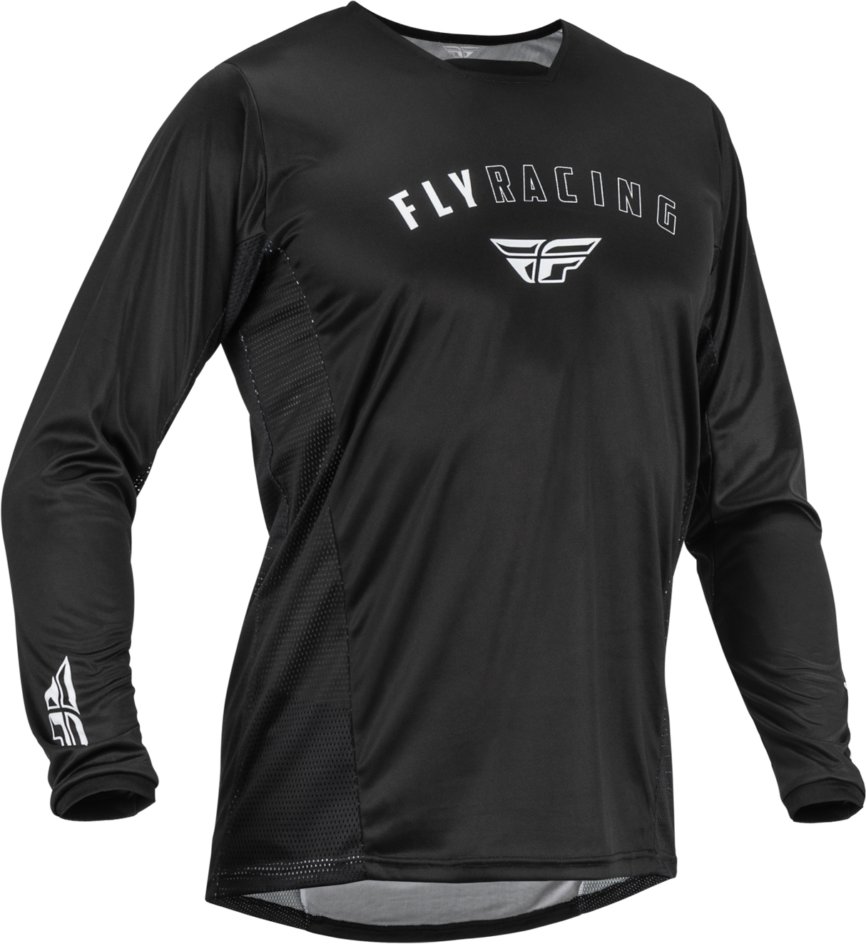 FLY RACING Patrol Jersey Black/White 2x 376-6502X