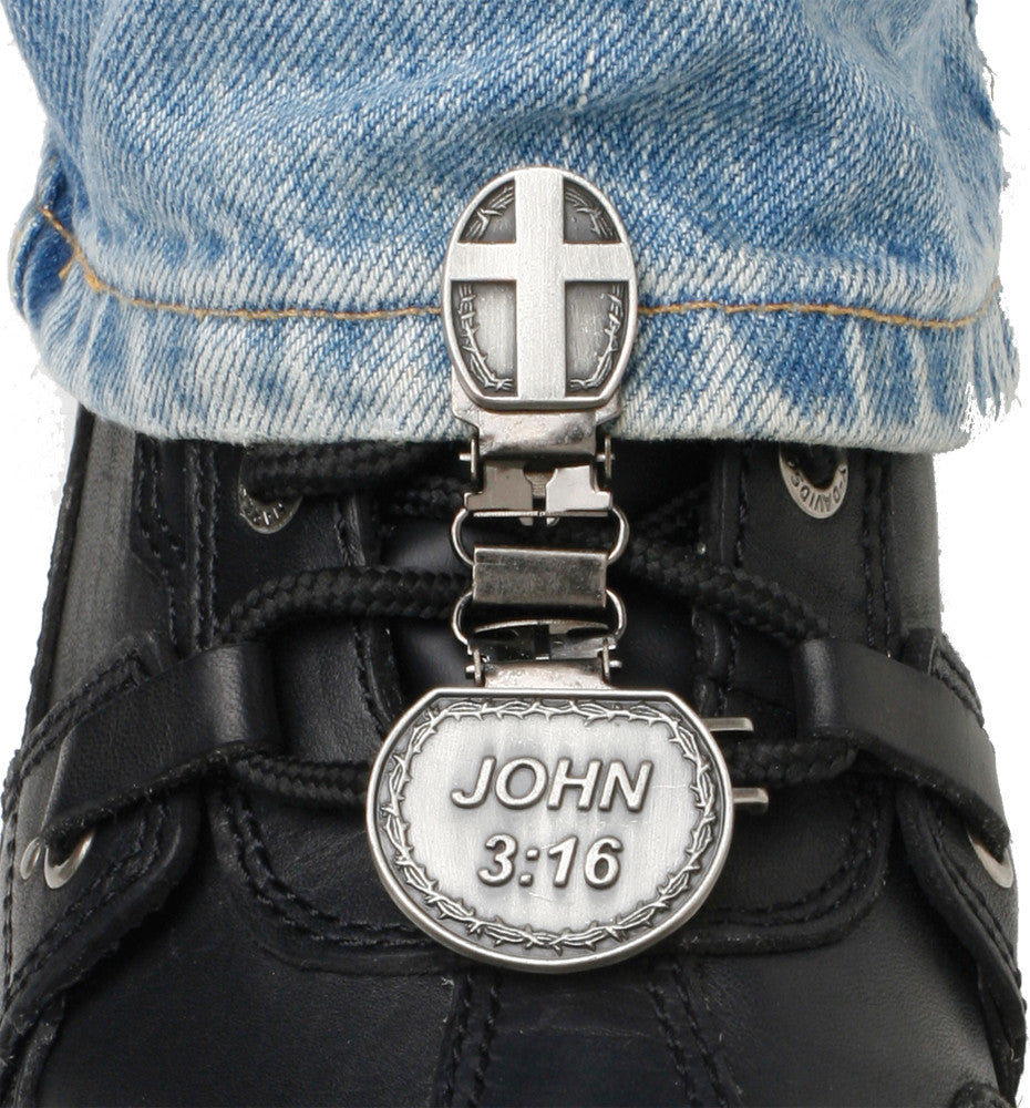 RYDER CLIPS Laced Boot Type (John 3:16) CNL-FC