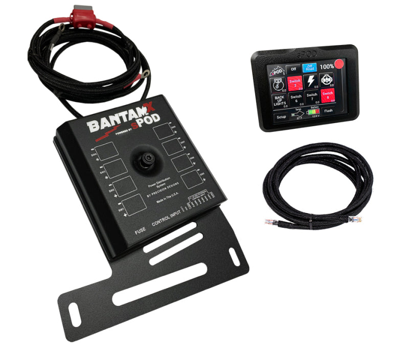 Spod 07-18 Jeep Wrangler JK BantamX Touchscreen 870035