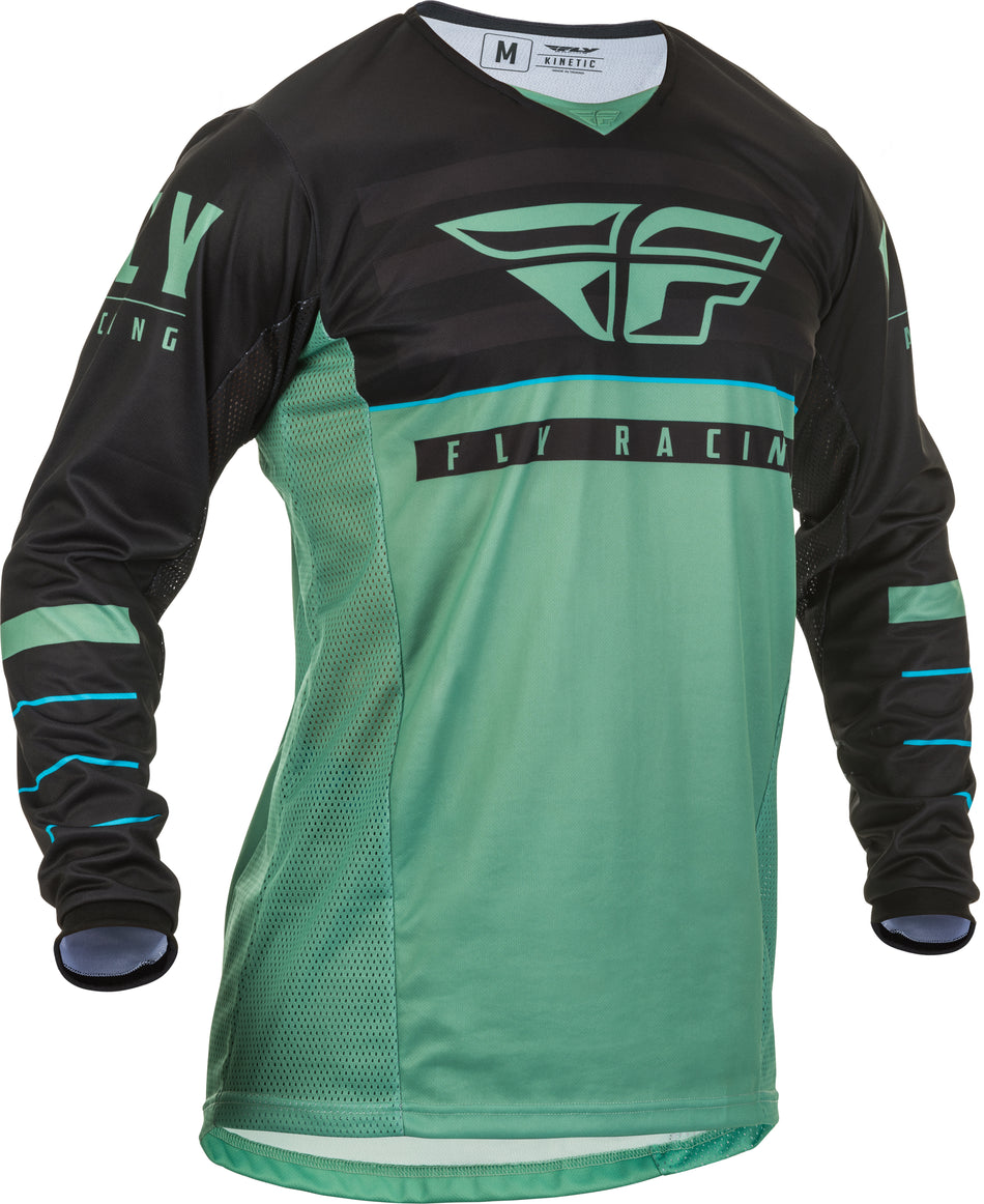 FLY RACING Kinetic K120 Jersey Sage Green/Black Md 373-426M