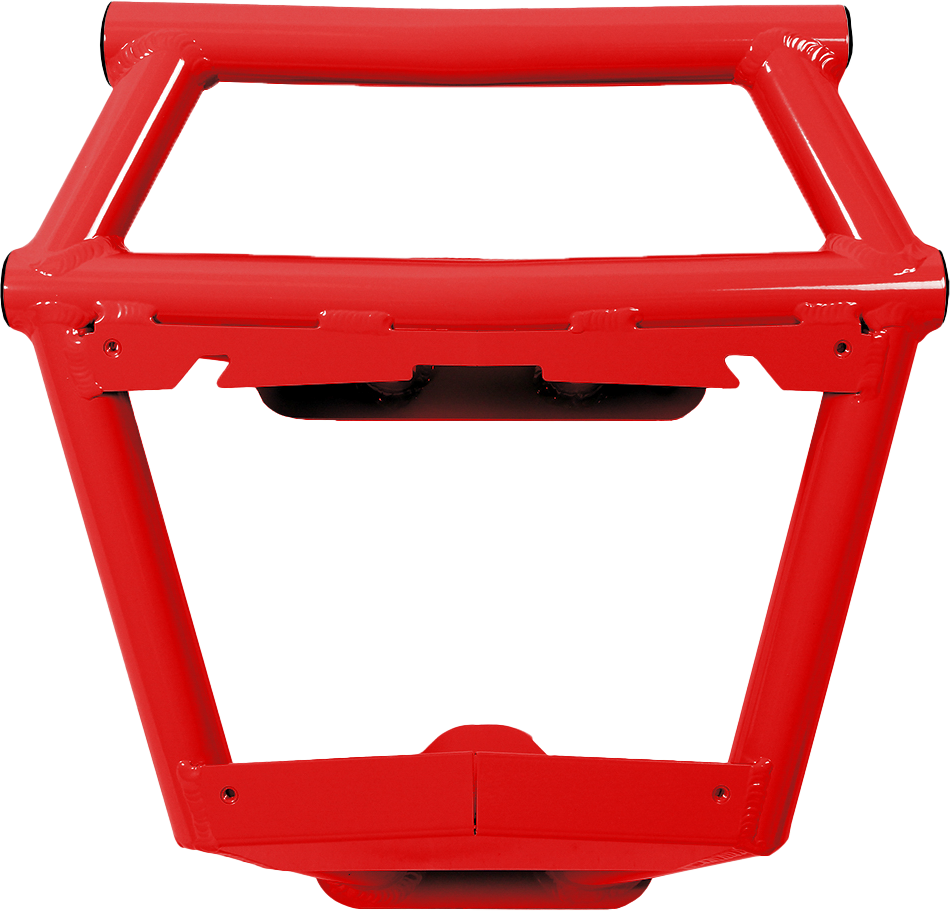 PRO ARMOR Front Sport Bumper Red Pol P187P360RD