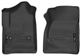 Husky Liners 14-17 Chevrolet Silverado 1500 Standard Cab X-Act Contour Black Front Floor Liners 52741