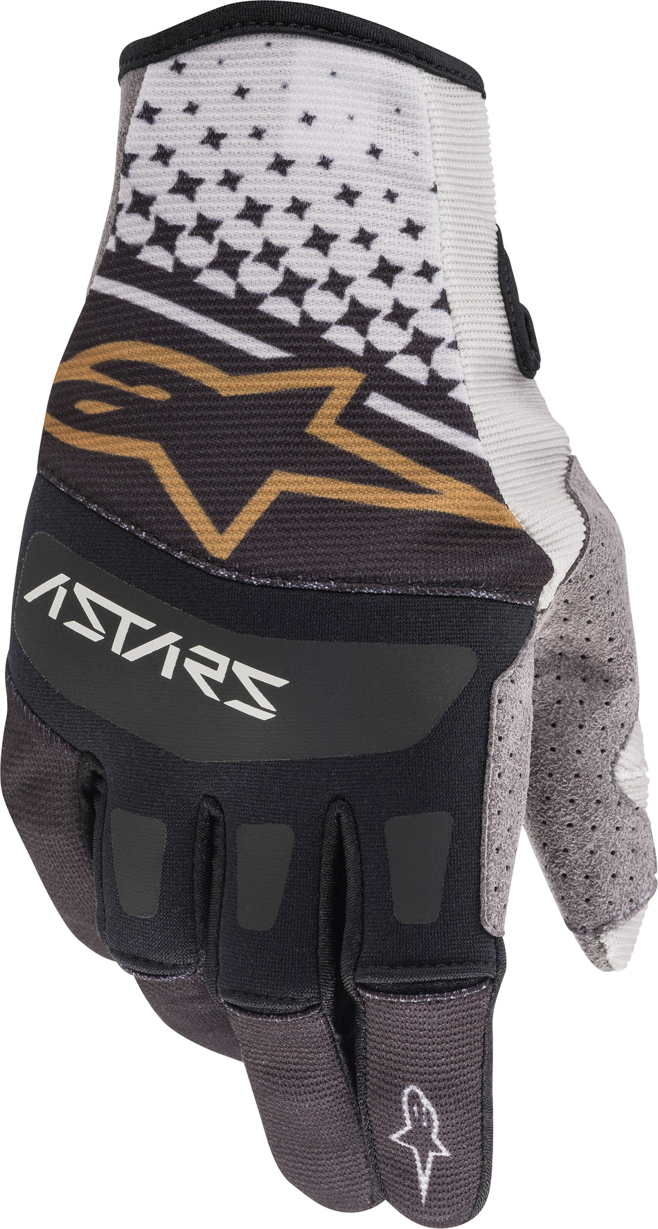 ALPINESTARS Techstar Gloves Grey/Black/Copper 2x 3561020-9109-2XL