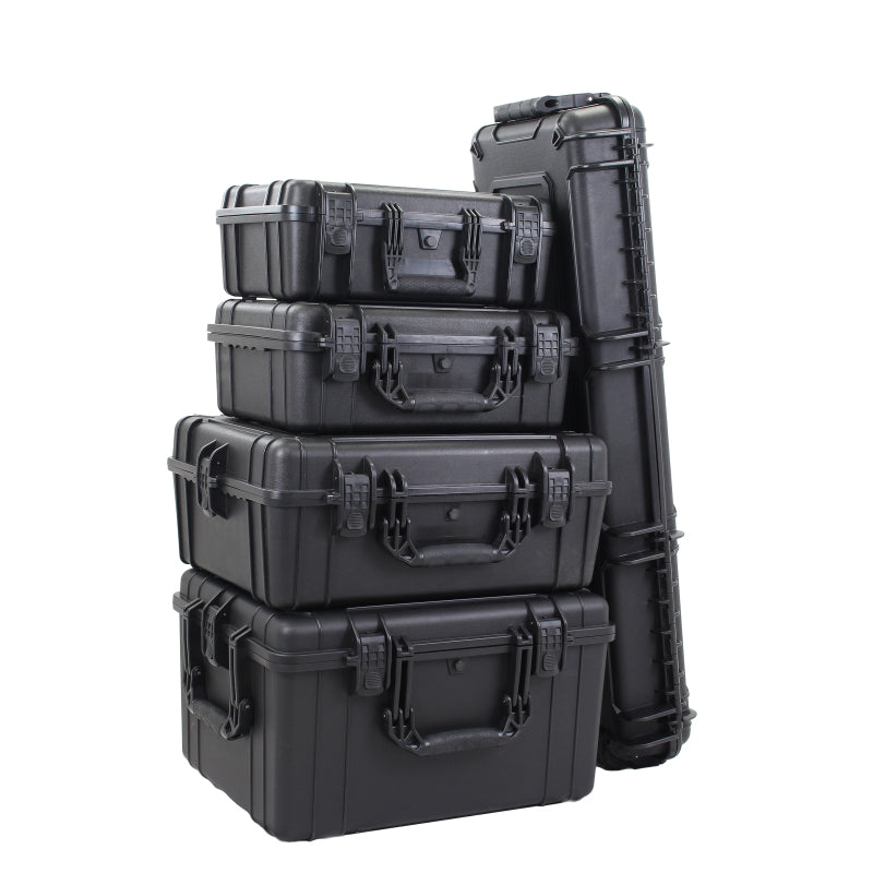 Go Rhino XVenture Gear Hard Case - Large 20in. / Lockable / IP67 / Automatic Air Valve - Tex. Black XG201608