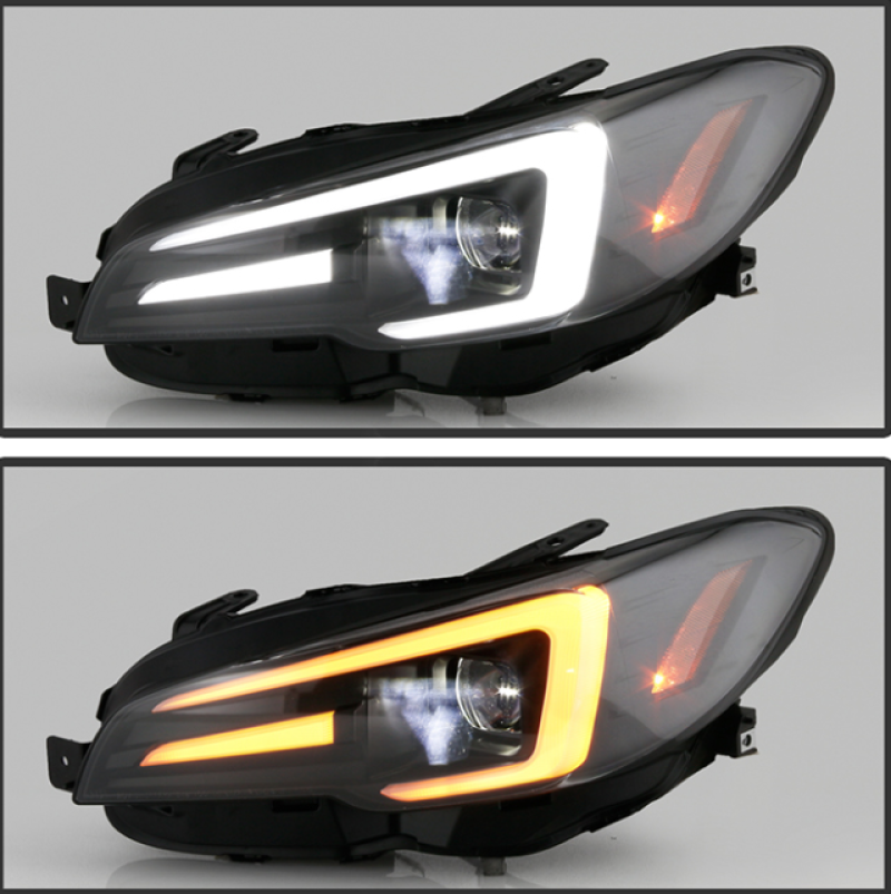 Spyder Subaru Impreza WRX 15-20 LED High-Power LED Headlights-Black PRO-YD-SWRX15LEDAP-SBSEQ-BK 5088109