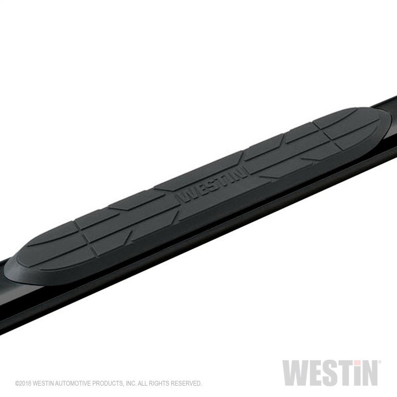 Westin Premier 4 Oval Nerf Step Bars 75 in - Black 22-5025