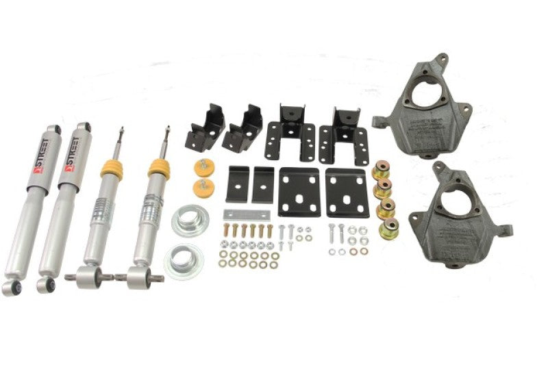 Belltech LOWERING KIT 14 Chev/GM Silverado/Sierra All Cabs 2WD 3in to 4in Front/7in Rear with Shocks 992SP