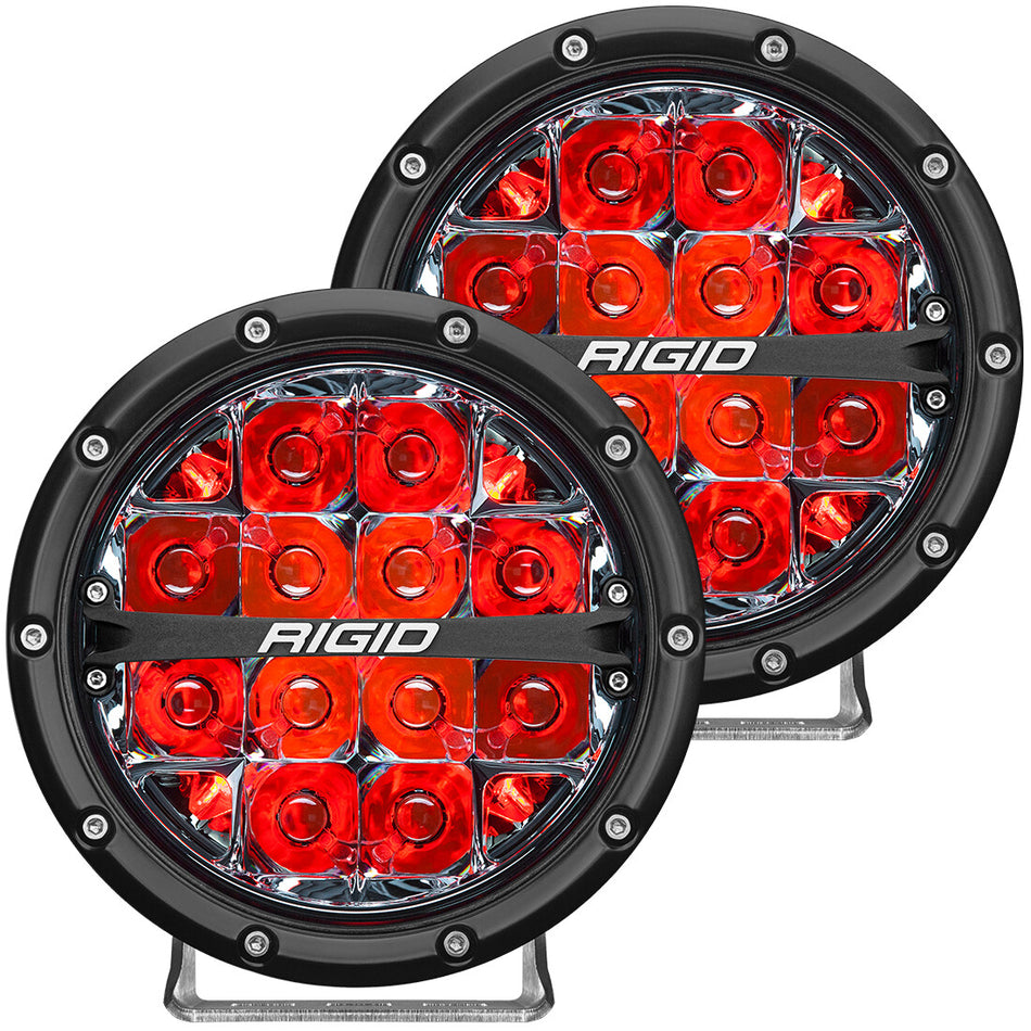 RIGID 360-Series 6" Spot Red Back Light 36203