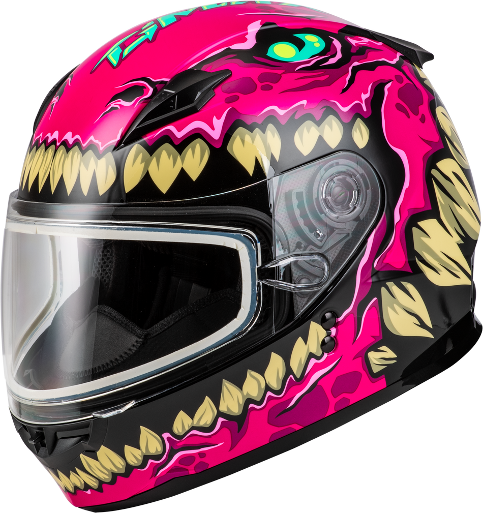 GMAX Youth Gm-49y Drax Snow Helmet Pink Ys F2499400