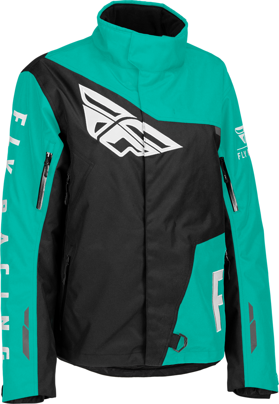 FLY RACING Women's Snx Pro Jacket Black/Mint 3x 470-45103X