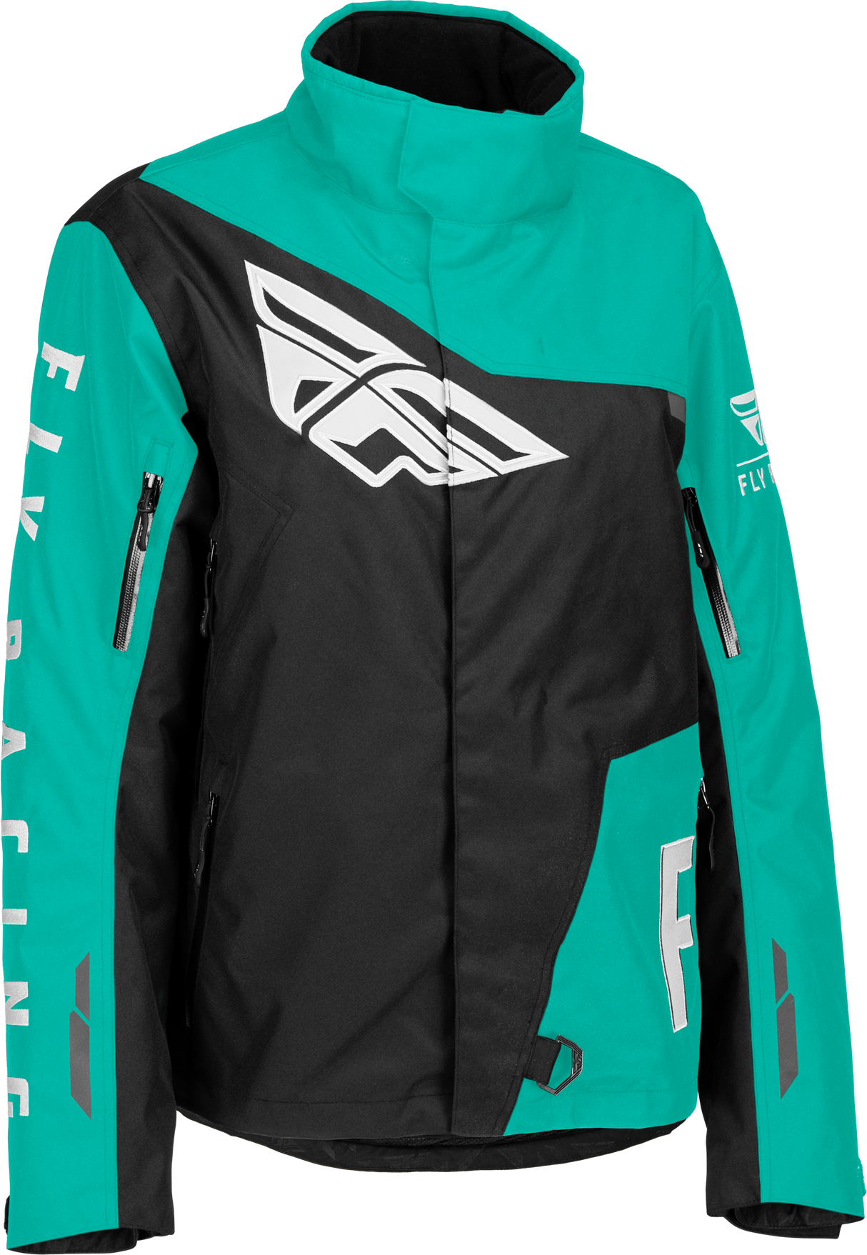 FLY RACING Women's Snx Pro Jacket Black/Mint 3x 470-45103X