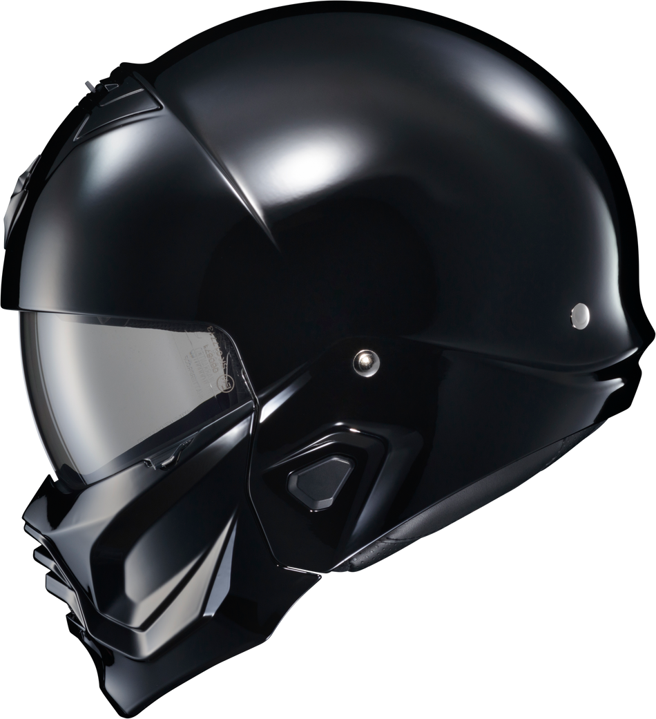 SCORPION EXO Covert 2 Open-Face Helmet Gloss Black Md CV2-0034