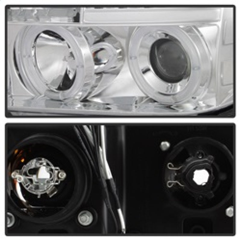 Spyder Toyota Tundra 07-13 Projector Headlights LED Halo LED Chrm PRO-YD-TTU07-HL-C 5012036