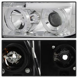 Spyder Toyota Tundra 07-13 Projector Headlights LED Halo LED Chrm PRO-YD-TTU07-HL-C 5012036