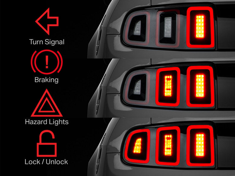 Raxiom 10-22 Ford Mustang Tail Light Sequencer (Plug-and-Play) 301042