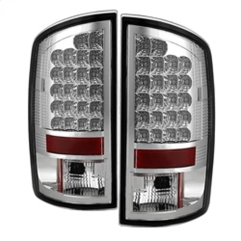 Spyder Dodge Ram 02-06 1500/Ram 2500/3500 03-06 LED Tail Light Chrome ALT-YD-DRAM02-LED-C 5002563