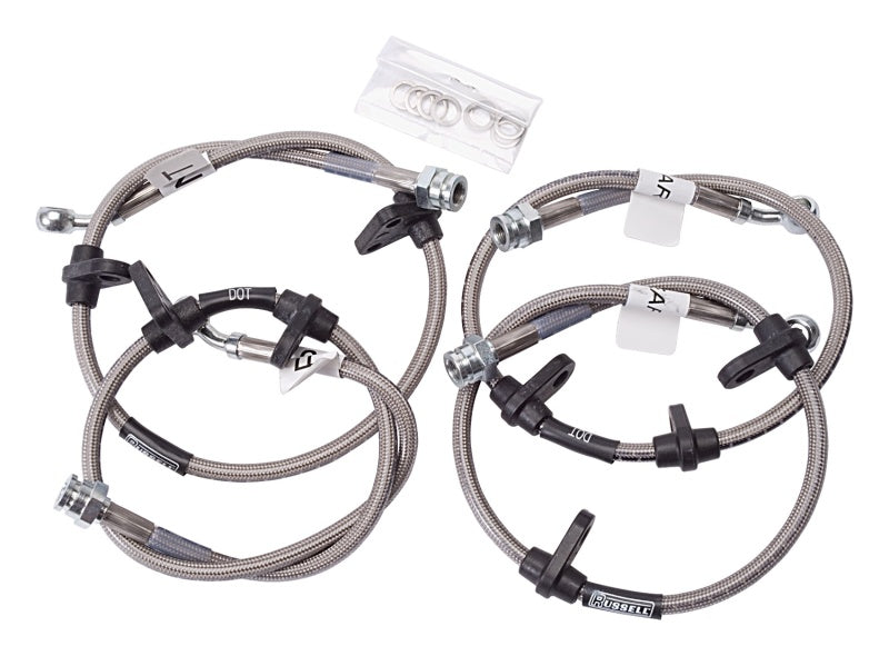 Russell Performance 88-91 Honda Civic EX/ Si / CRX Si Brake Line Kit 684550