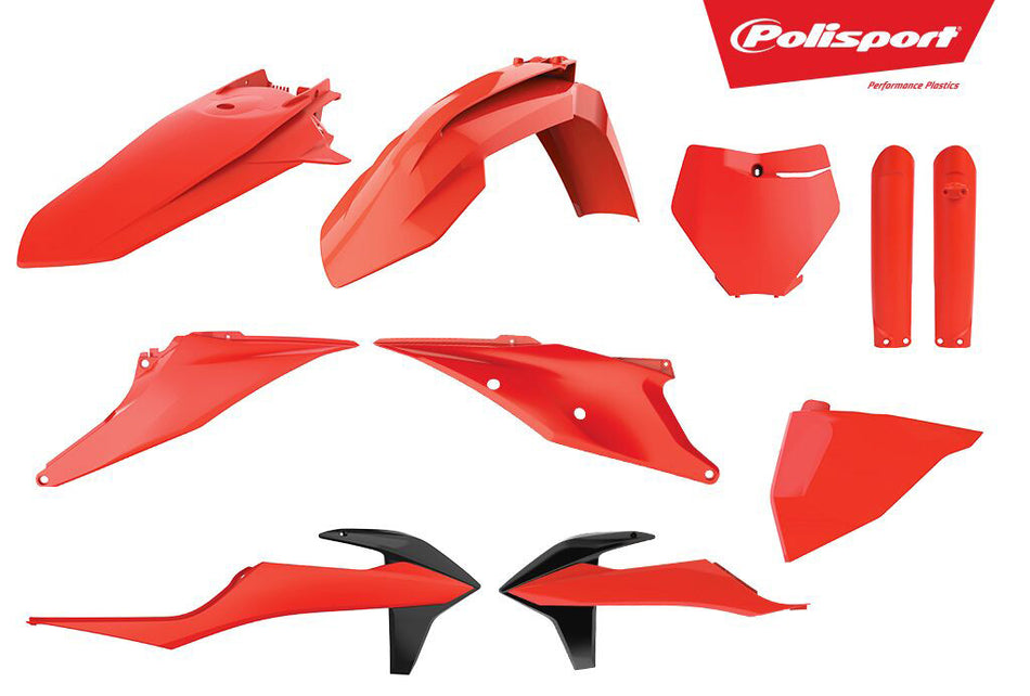 POLISPORT Plastic Body Kit Flo Orange 90815