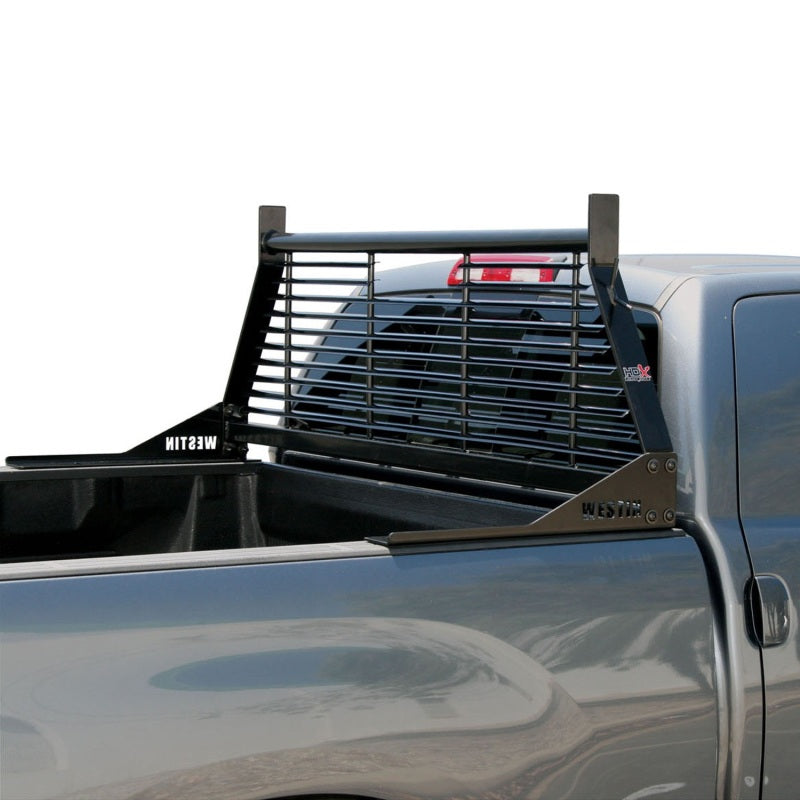 Westin 1999-2018 Chevrolet/Ford/GMC/Toyota Silverado/Sierra 1500/2500/3500 HD Headache Rack - Black 57-8025