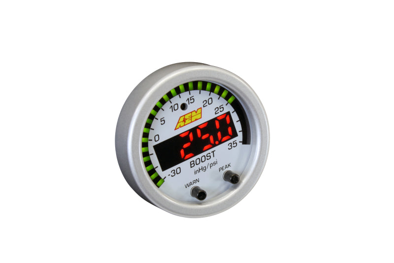 AEM X-Series Boost Pressure -30inHg 35psi Gauge 30-0306