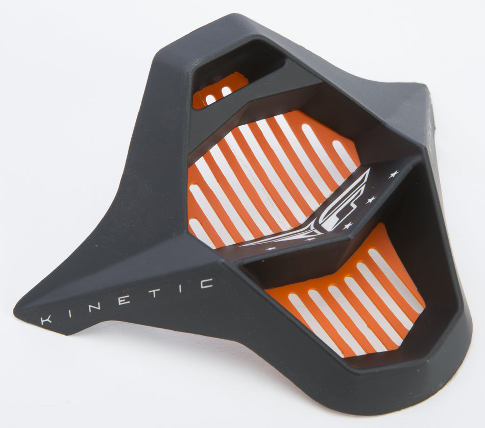 FLY RACING Kinetic Fullspeed Helmet Mouthpiece Orange/Blk/White 73-4780