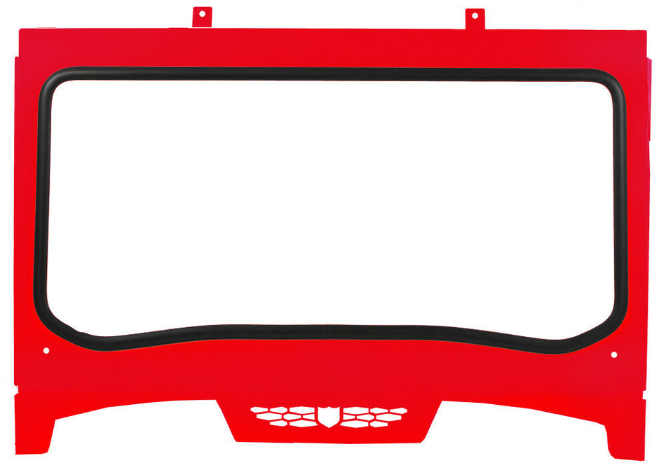 PRO ARMOR Asylum Front Windshield Red P188W460RD