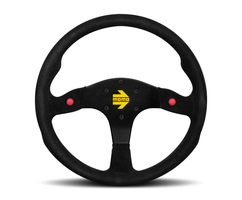 Momo MOD80 Steering Wheel 350 mm -  Black Suede/Black Spokes R1980/35S