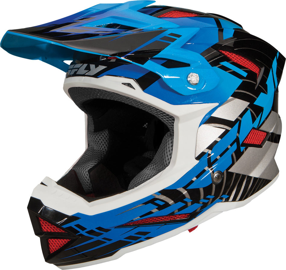 FLY RACING Default Helmet Black/Blue L 73-9138L