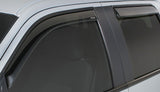 Stampede 2002-2006 Chevy Avalanche 1500 Crew Cab Pickup Snap-Inz Sidewind Deflector 4pc - Smoke 41012-2