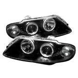 Spyder Pontiac GTO 04-06 Projector Headlights LED Halo LED Black High H1 Low H1 PRO-YD-PGTO04-HL-BK 5011749