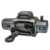 Superwinch 12000 LBS 12V DC 3/8in x 80ft Synthetic Rope SX 12000SR Winch - Graphite 1712201