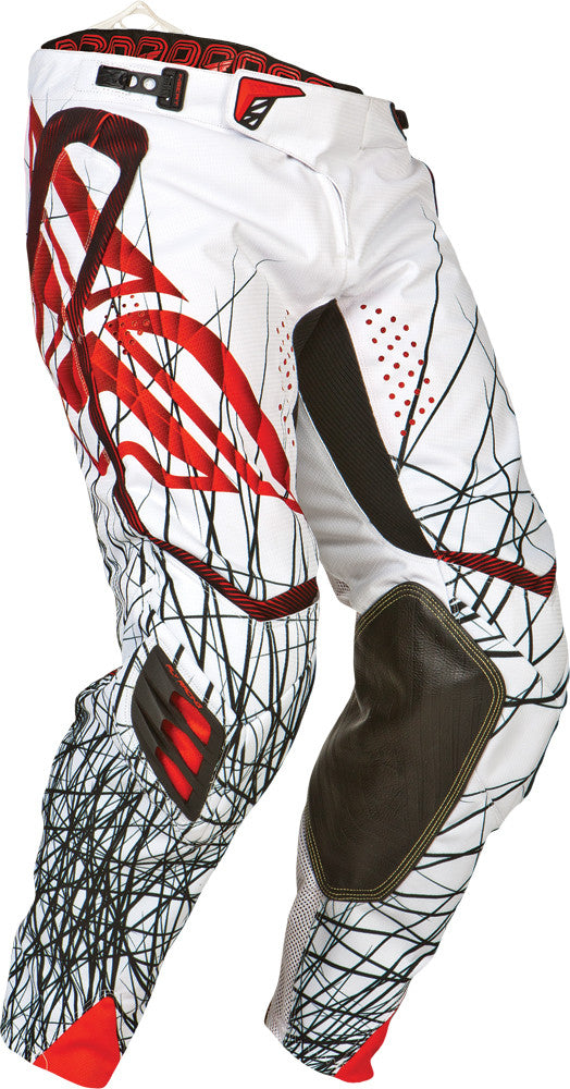 FLY RACING Evolution 2.0 Spike Pant White/Red Sz 28 368-23228