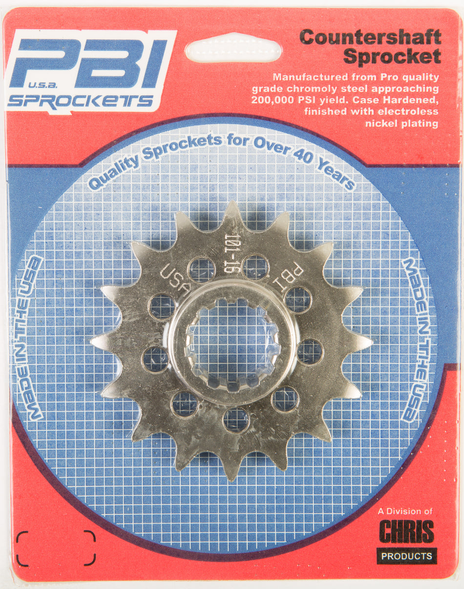 PBIFront Cs Sprocket Steel 16t-520 Hon101-16