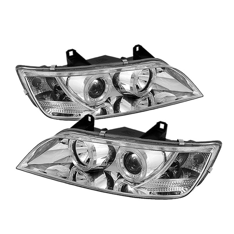 Spyder BMW Z3 96-02 Projector Headlights LED Halo Chrome High H1 Low H1 PRO-YD-BMWZ396-HL-C 5009098