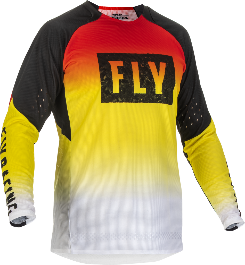 FLY RACING Evolution Dst L.E. Primary Jersey Red/Yellow/Black 2x 375-1242X